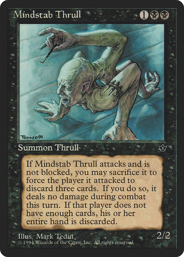 Mindstab Thrull (Tedin) (FEM-) - Fallen Empires