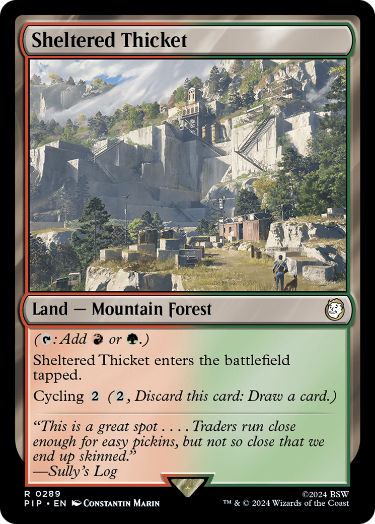 Sheltered Thicket (PIP-289) - Fallout