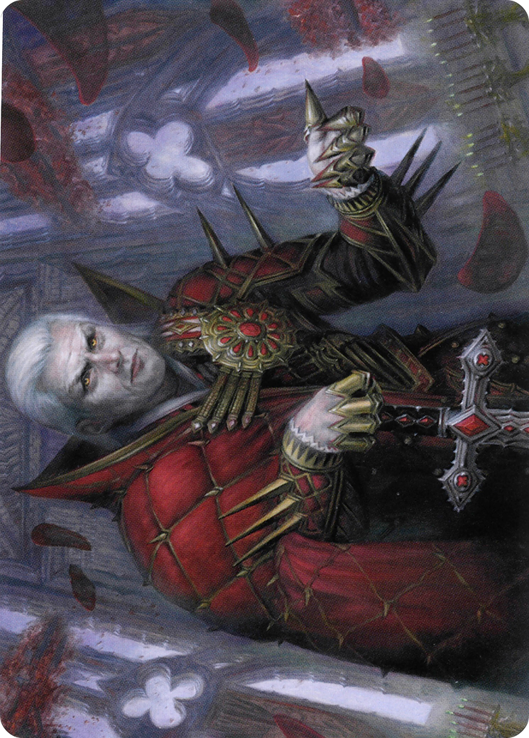 Edgar, Charmed Groom // Edgar, Charmed Groom (AVOW-059) - Crimson Vow Art Series (Borderless) Foil