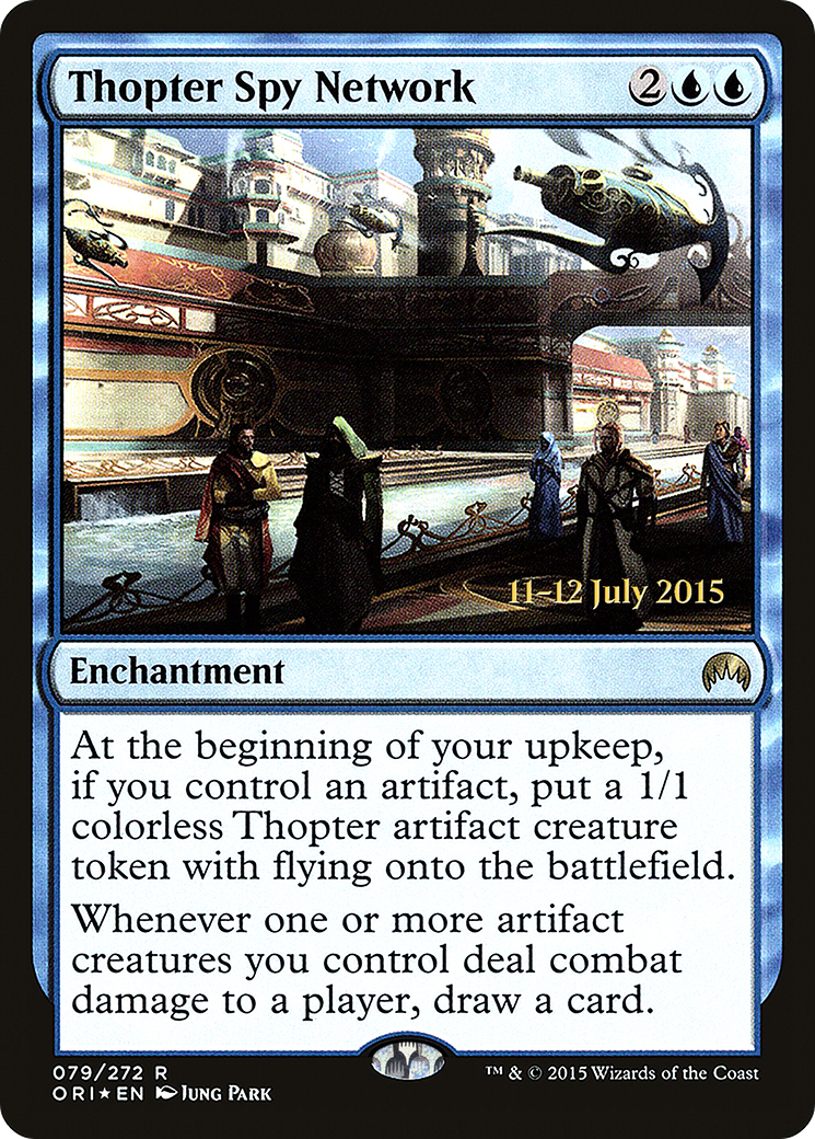 Thopter Spy Network (PRE-079) - Magic Origins Promos Foil