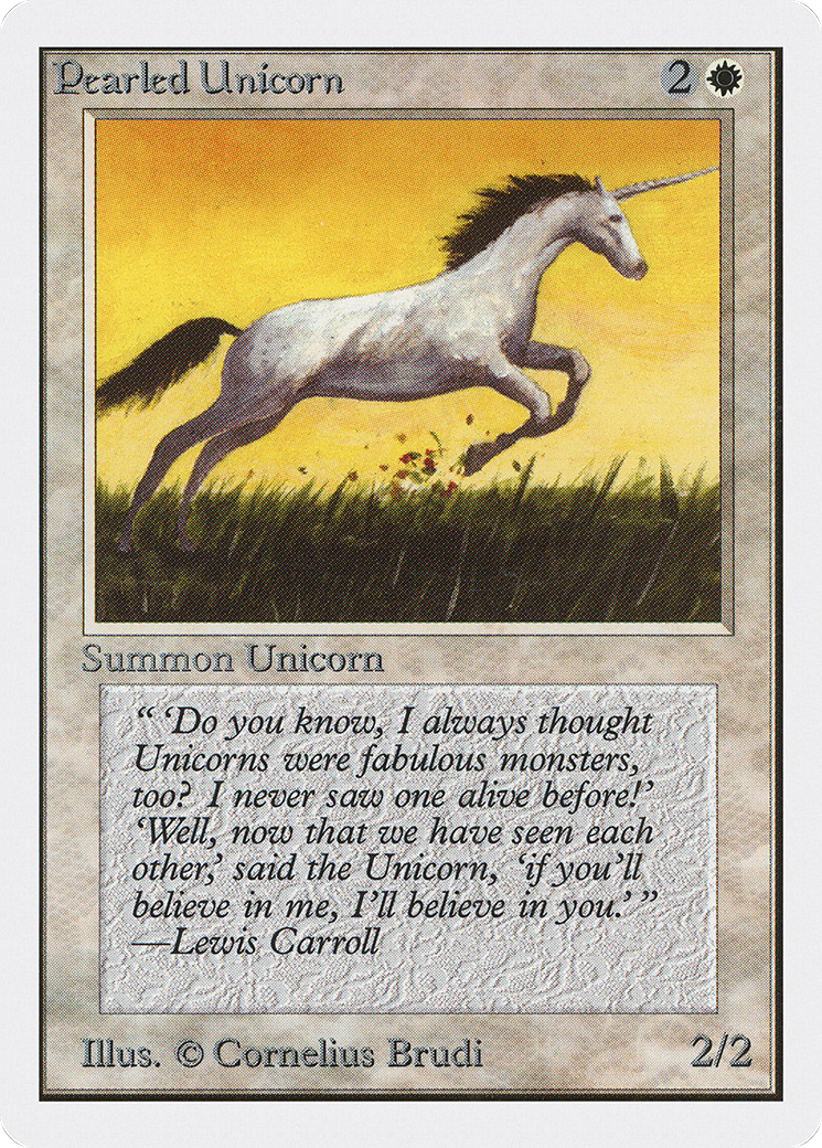 Pearled Unicorn (2ED-) - Unlimited Edition