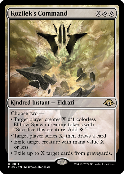 Kozilek's Command (MH3-011) - Modern Horizons 3