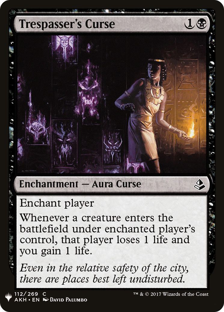 Trespasser's Curse (LIST-112) - The List