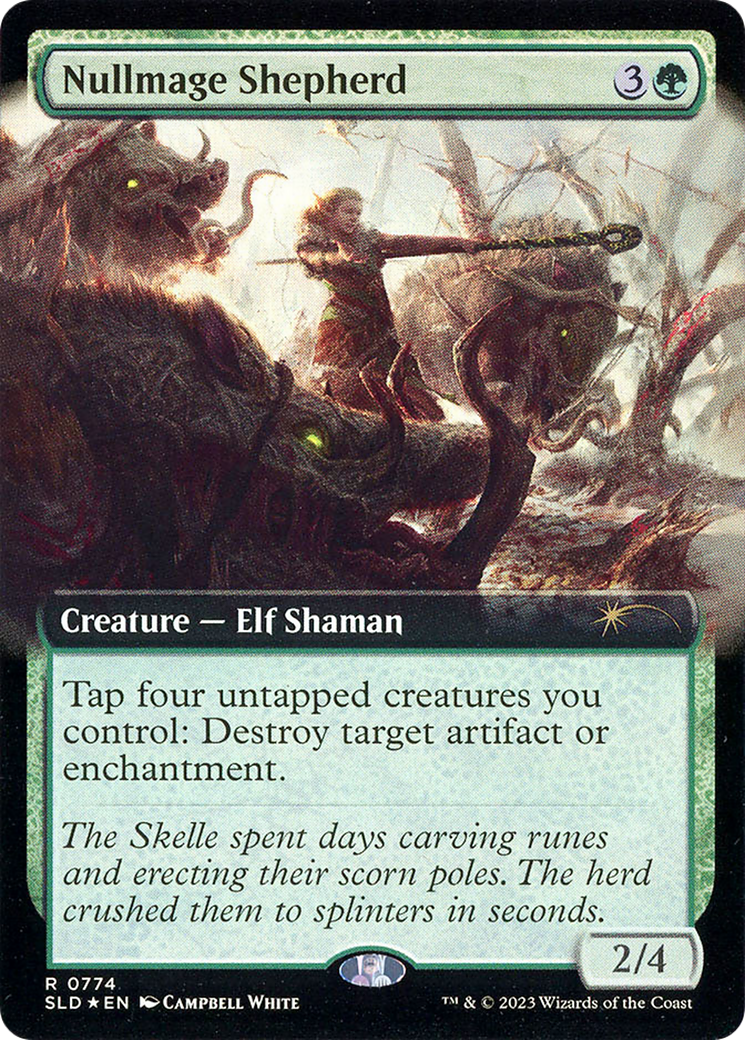 Nullmage Shepherd (Extended Art) (SLD-774) - Secret Lair Drop: (Extended Art) Foil