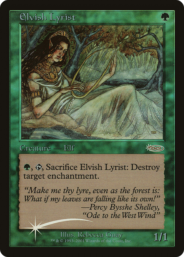 Elvish Lyrist (JSS-) - Junior Super Series Foil