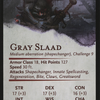Gray Slaad // Gray Slaad (ACLB-015) - Battle for Baldur's Gate Art Series (Borderless)