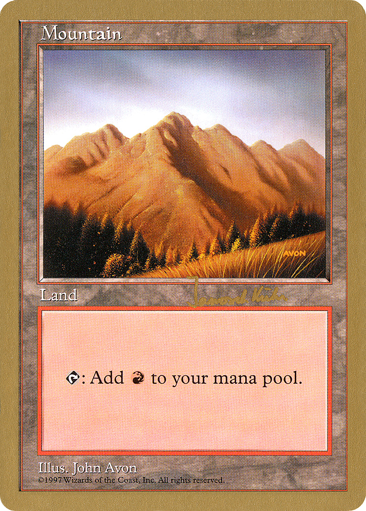 Mountain (432) - 1997 Janosch Kuhn (5ED) (WCD-) - World Championship Decks 1997