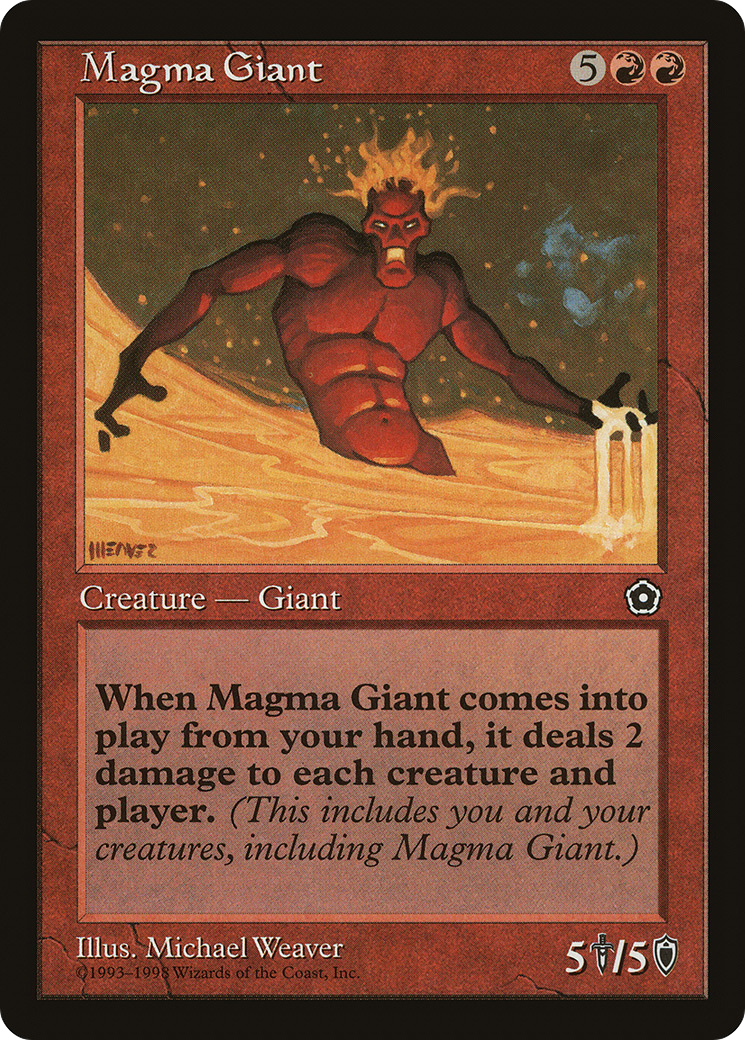 Magma Giant (P02-108) - Portal Second Age