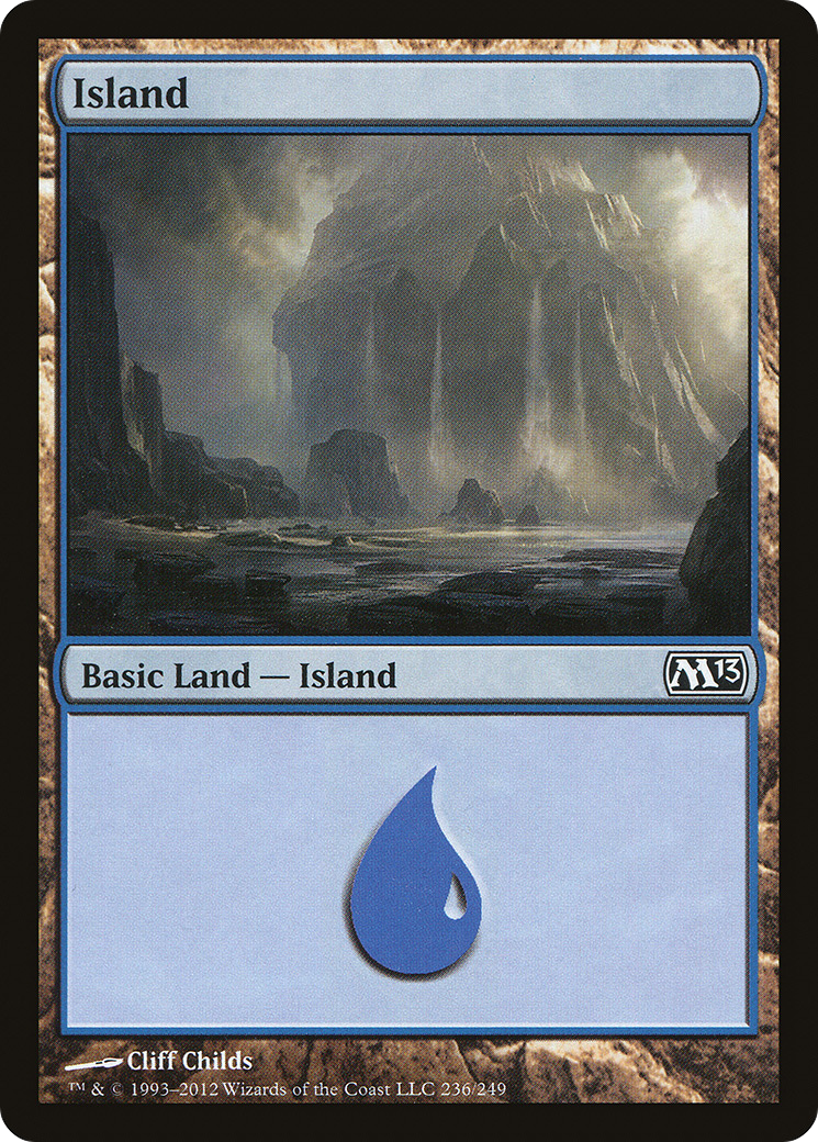 Island (236) (M13-236) - Magic 2013 Foil