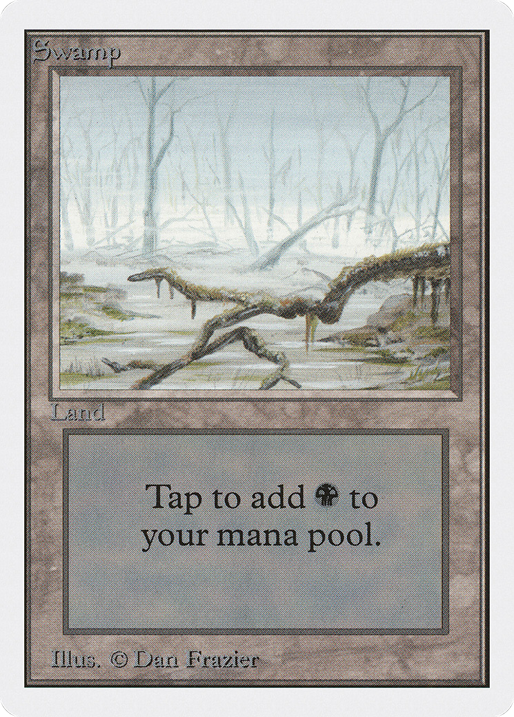 Swamp (A) (2ED-) - Unlimited Edition