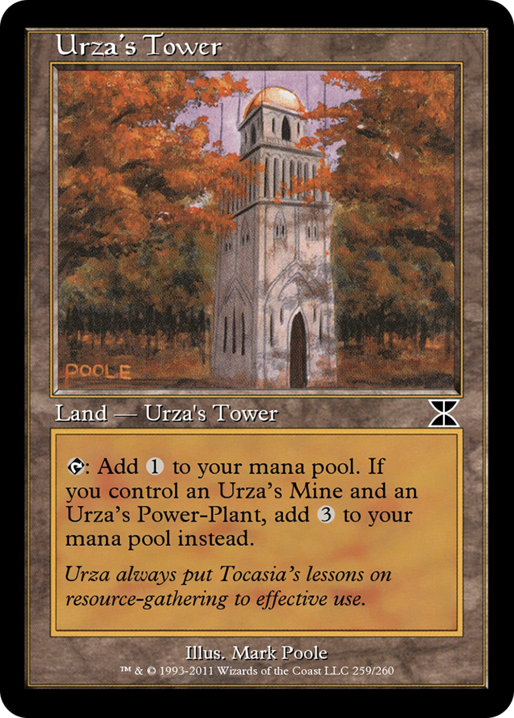 Urza's Tower (ME4-259D) - Masters Edition IV Foil