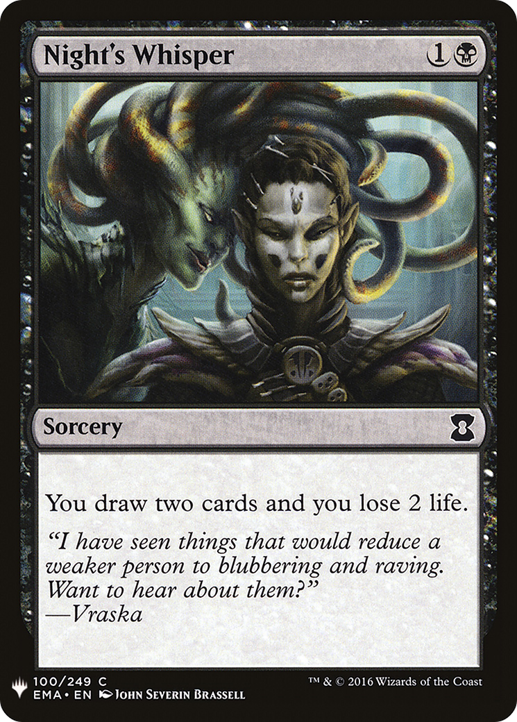 Night's Whisper (LIST-100) - The List
