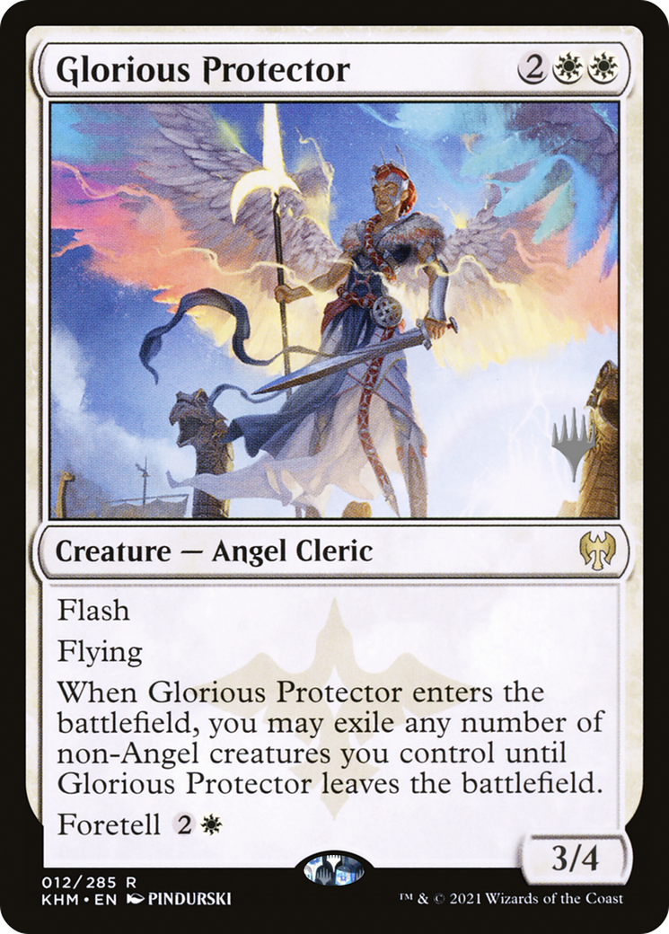 Glorious Protector (PPKHM-12P) - Kaldheim Promos