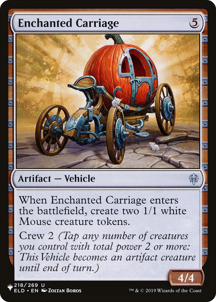 Enchanted Carriage (LIST-ELD-218) - The List