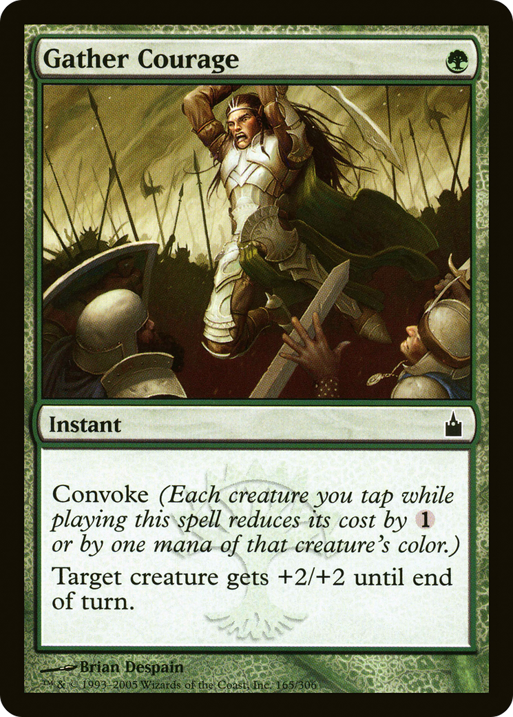 Gather Courage (RAV-165) - Ravnica: City of Guilds