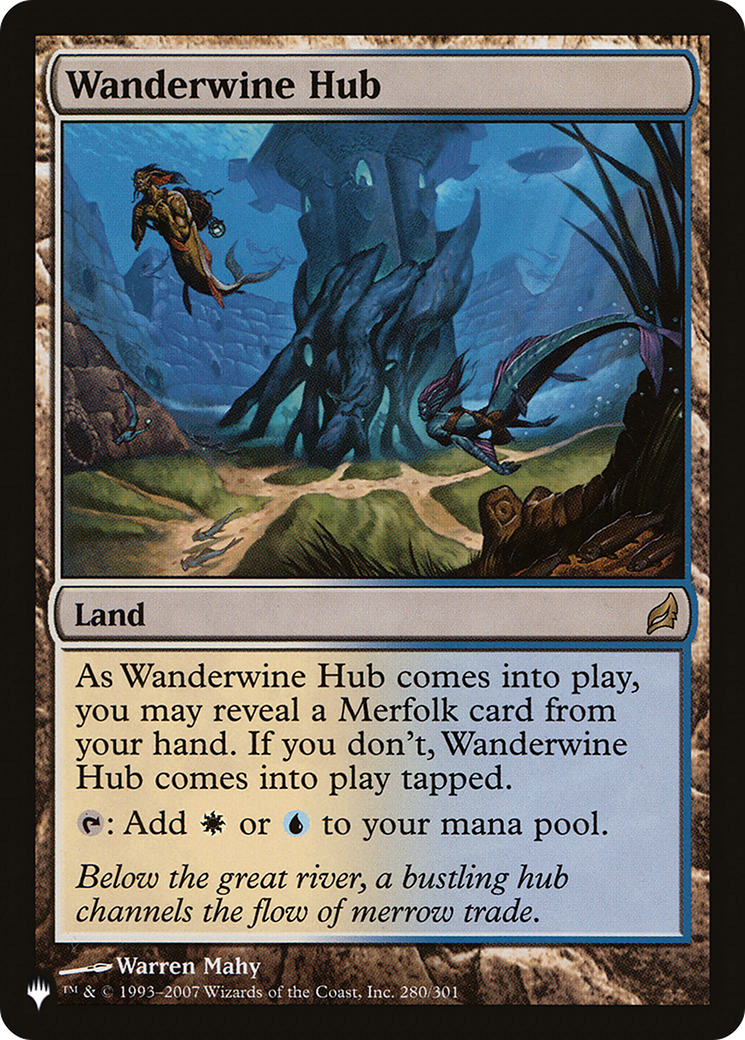 Wanderwine Hub (LIST-280/301) - The List