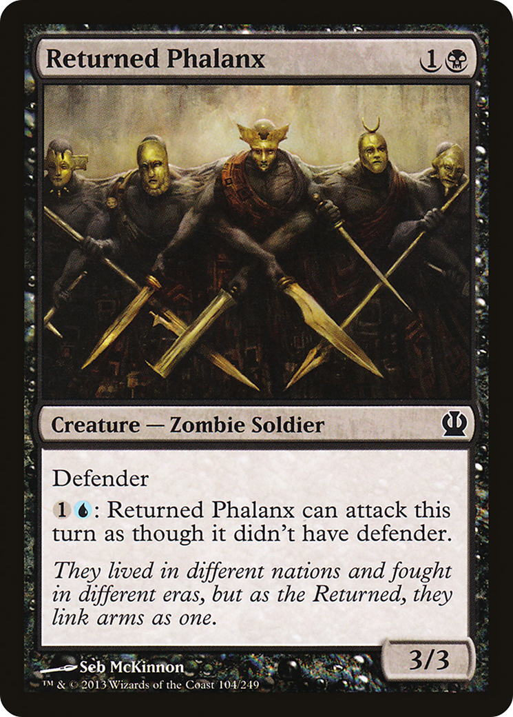 Returned Phalanx (THS-104) - Theros