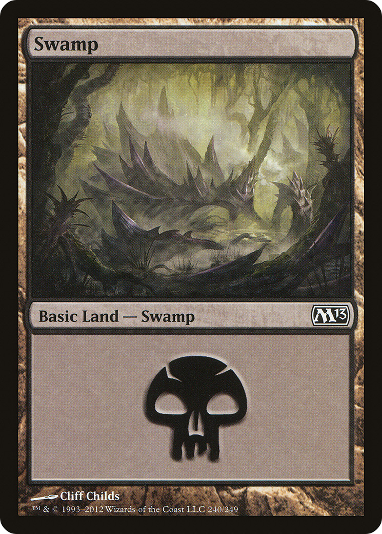 Swamp (240) (M13-240) - Magic 2013
