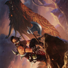 Dragonkin Berserker // Dragonkin Berserker (ASKHM-032) - Art Series: Kaldheim (Borderless) Foil