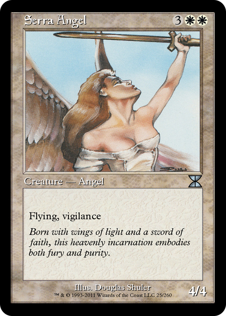 Serra Angel (ME4-025) - Masters Edition IV Foil