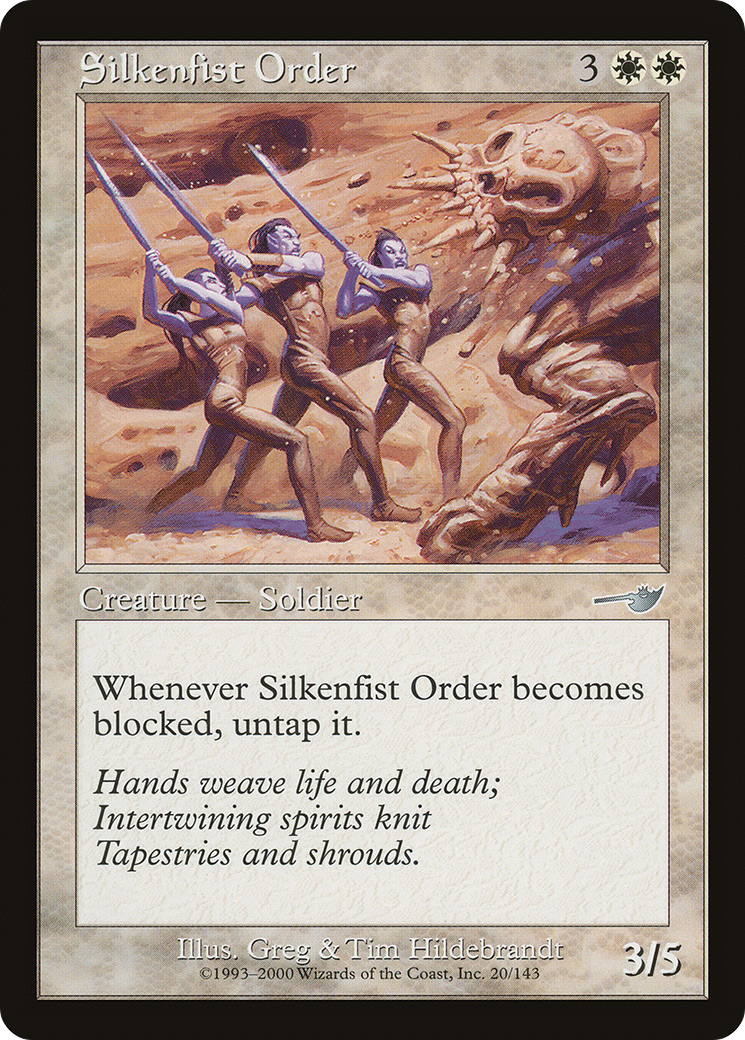 Silkenfist Order (NMS-020) - Nemesis Foil
