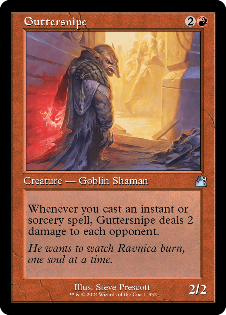 Guttersnipe (Retro Frame) (RVR-332) - Ravnica Remastered