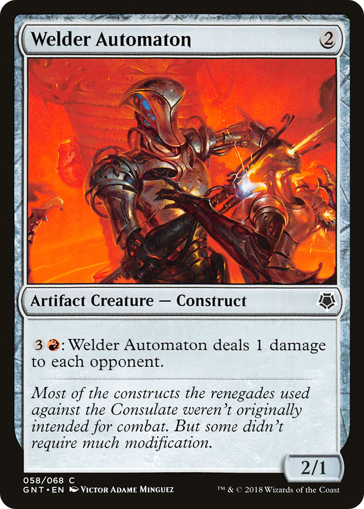 Welder Automaton (GNT-058) - Game Night