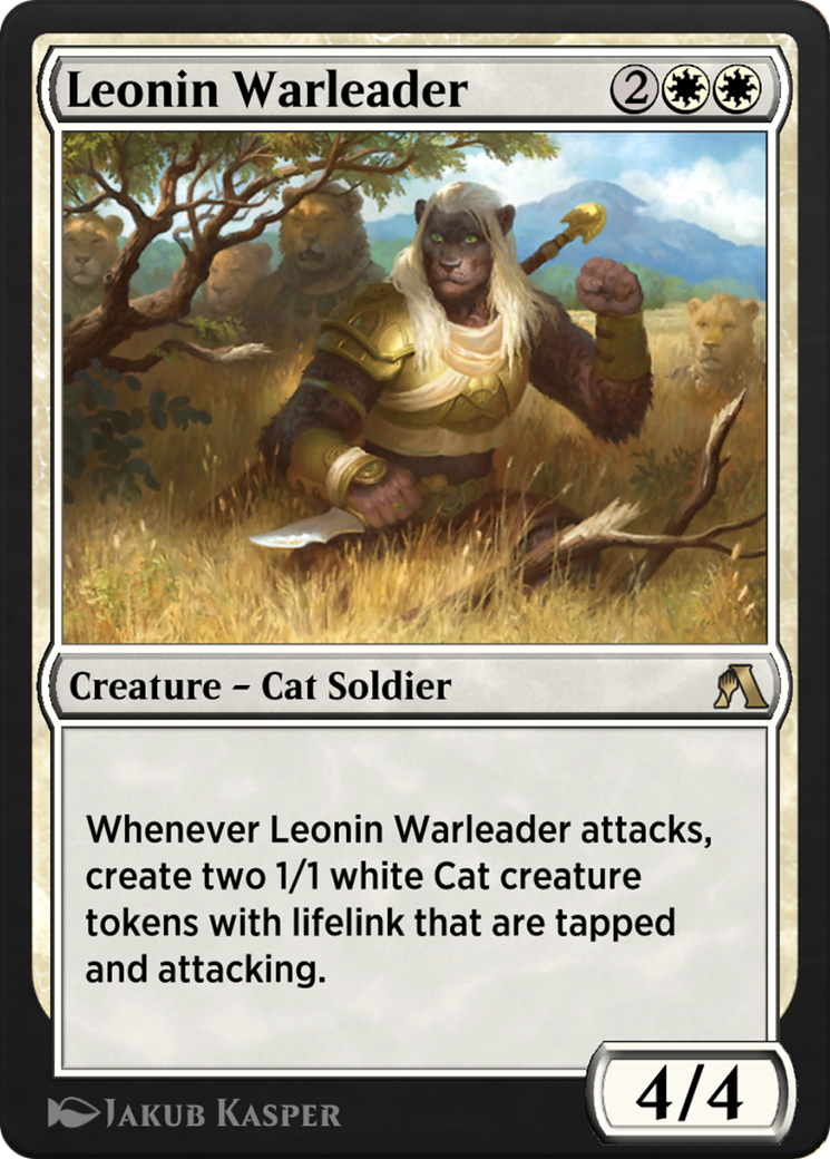 Leonin Warleader (ANB-013) - Arena Beginner Set