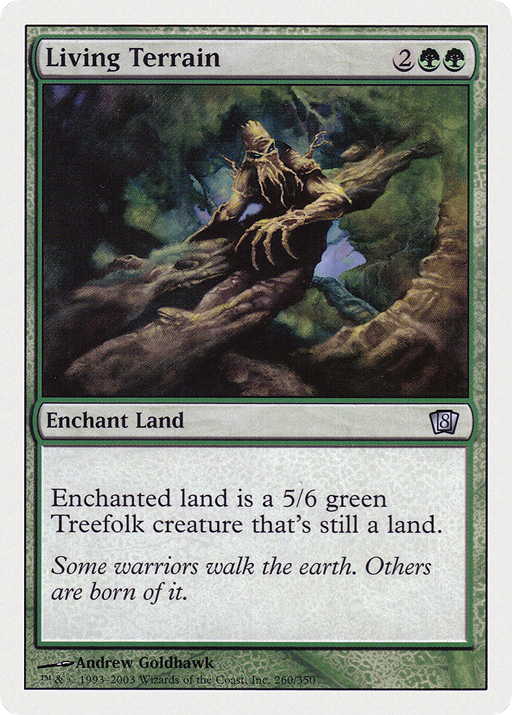 Living Terrain (8ED-260) - 8th Edition Foil