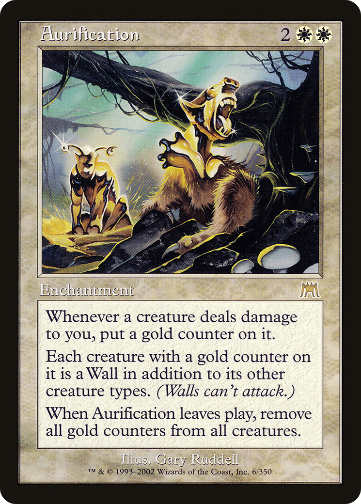 Aurification (ONS-006) - Onslaught Foil