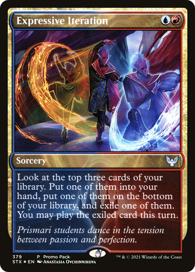 Expressive Iteration (Promo Pack) [Strixhaven: School of Mages Promos]