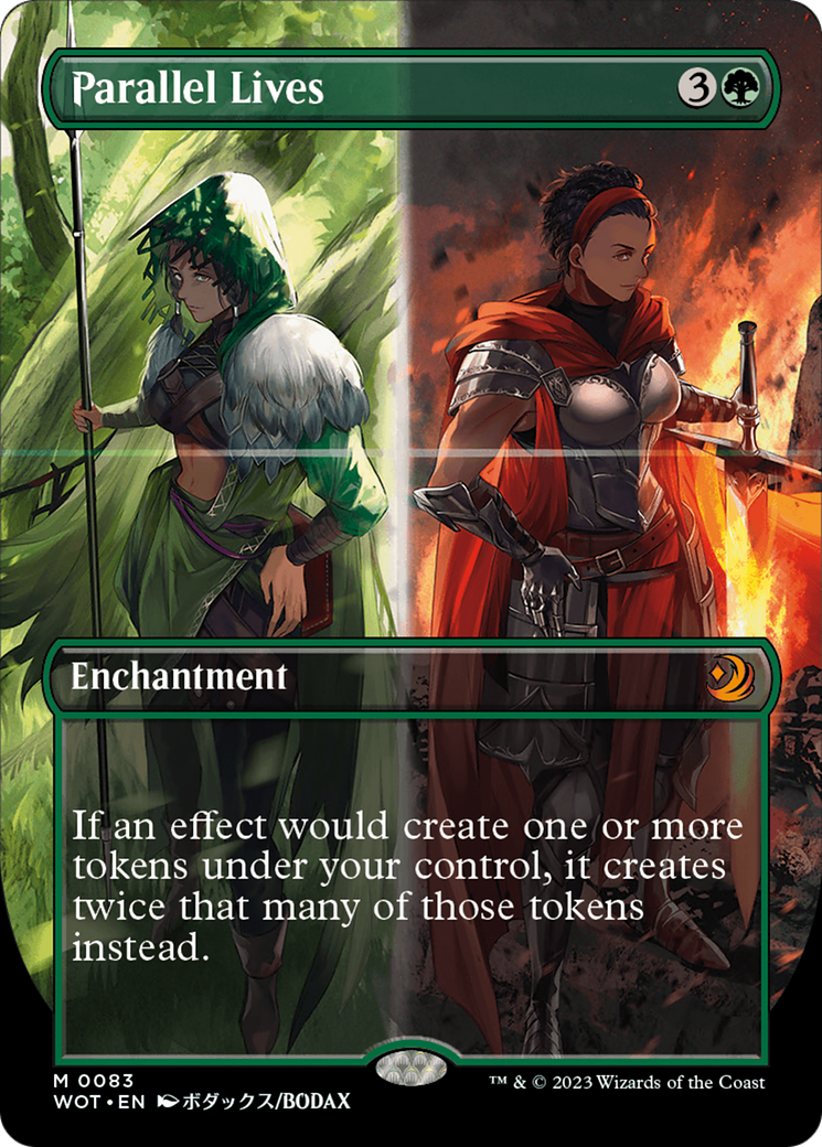 Parallel Lives (Anime Borderless) (WOT-083) - Wilds of Eldraine: Enchanting Tales (Borderless) Foil