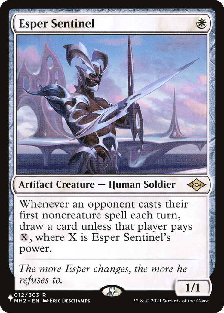 Esper Sentinel (LIST-012/303) - The List