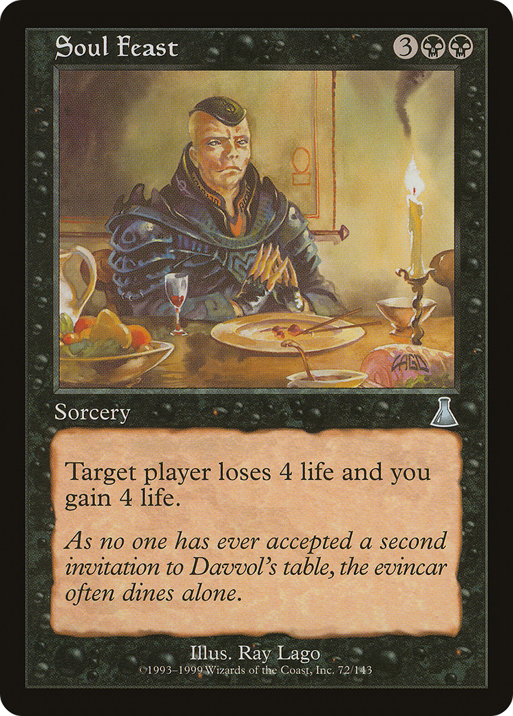 Soul Feast (UDS-072) - Urza's Destiny Foil