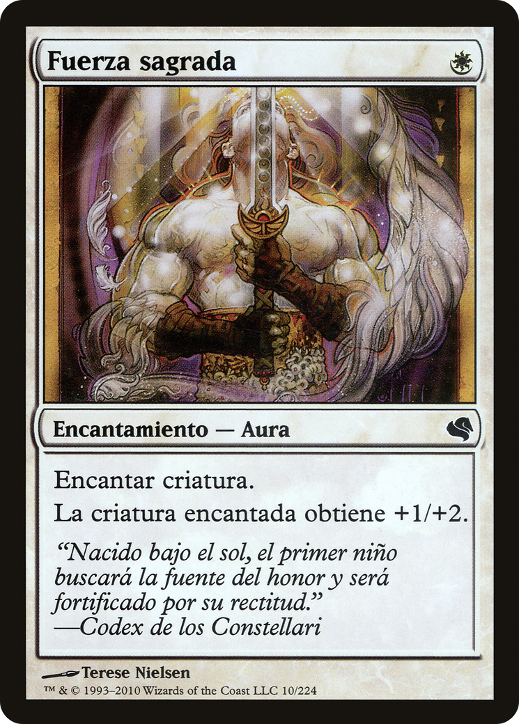 Holy Strength (Spanish) - "Fuerza sagrada" (PS11-010) - Salvat 2011