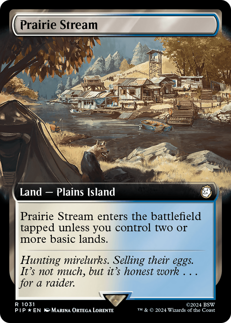 Prairie Stream (Extended Art) (Surge Foil) (PIP-1031) - Fallout: (Extended Art) Foil