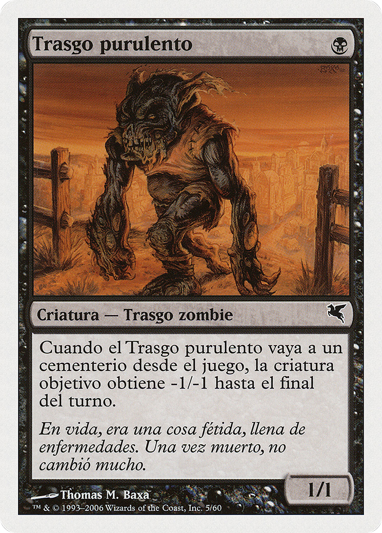 Festering Goblin (French) - "Gobelin pourrissant" (PSAL-0F5) - Salvat 2005
