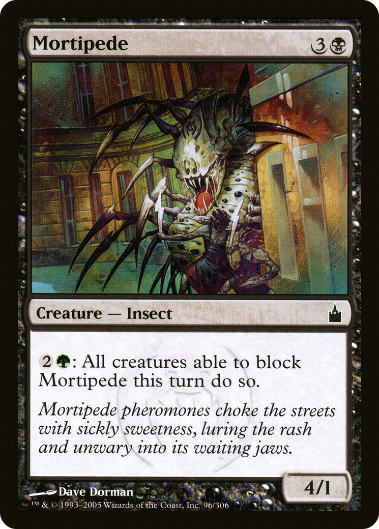 Mortipede (RAV-096) - Ravnica: City of Guilds Foil