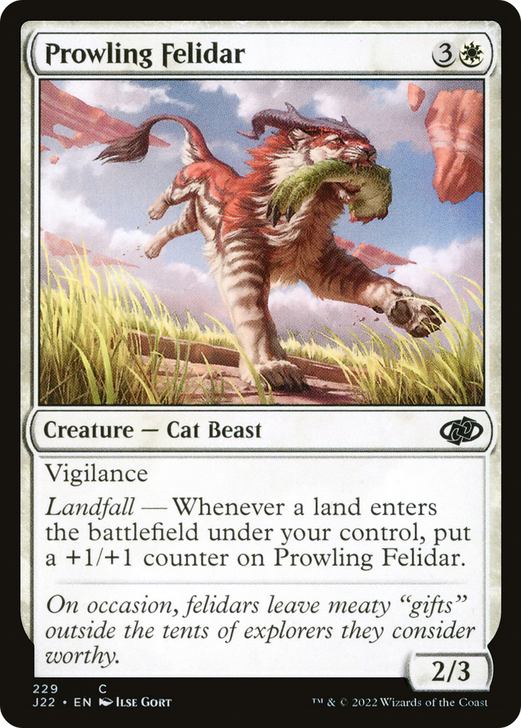 Prowling Felidar (J22-229) - Jumpstart 2022