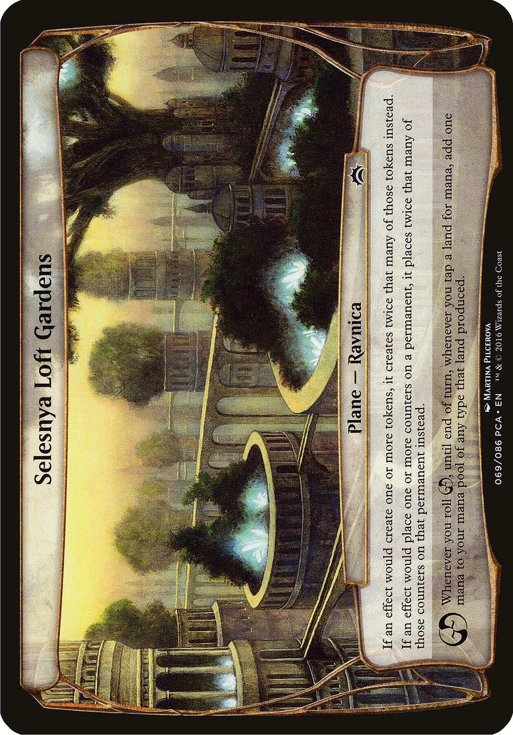 Selesnya Loft Gardens (Planechase Anthology) (OVER-) - Planechase Anthology Planes