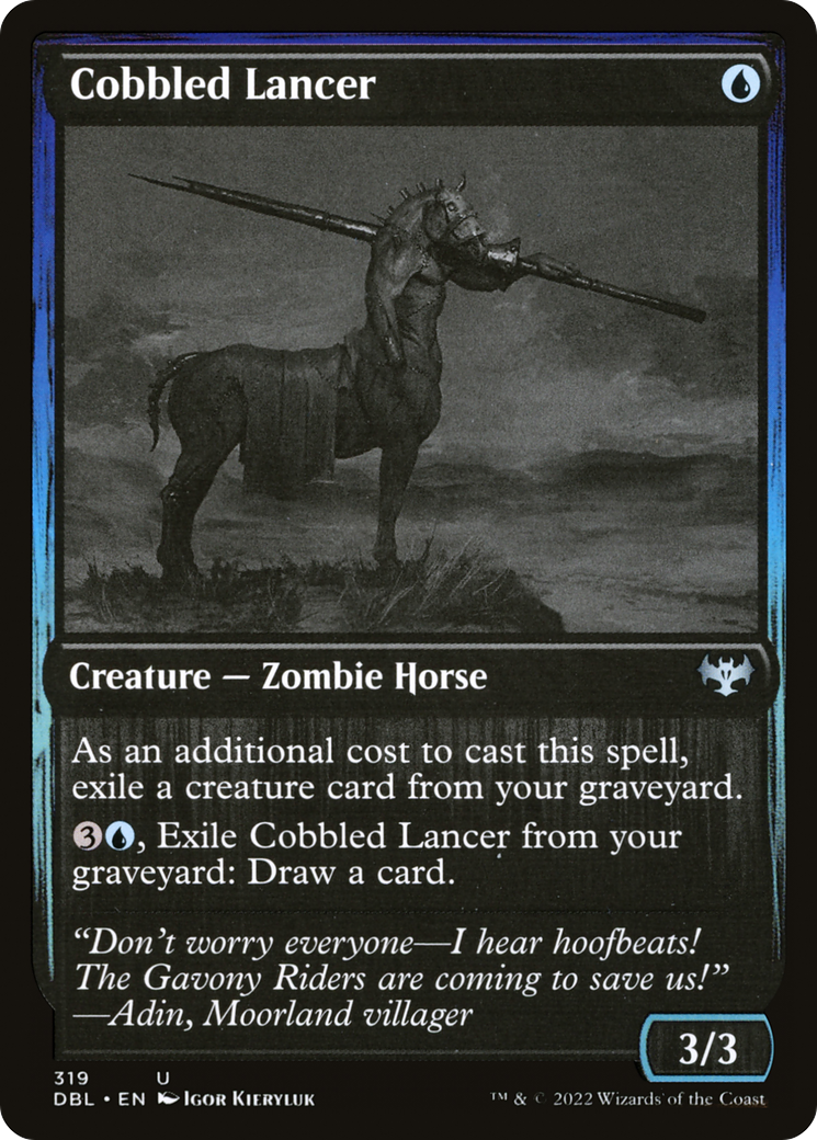 Cobbled Lancer (DBL-319) - Innistrad: Double Feature