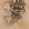Djinni Windseer // Djinni Windseer (AAFR-074) - Adventures in the Forgotten Realms Art Series (Borderless)