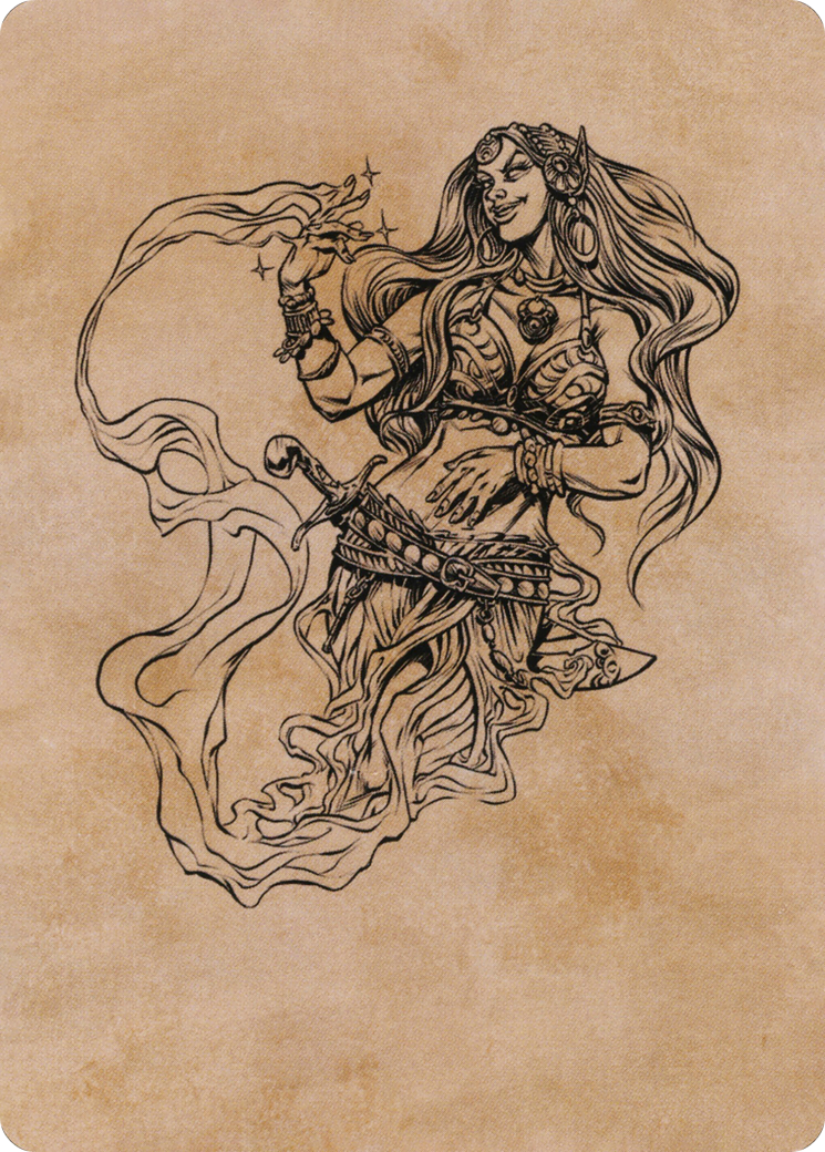 Djinni Windseer // Djinni Windseer (AAFR-074) - Adventures in the Forgotten Realms Art Series (Borderless)