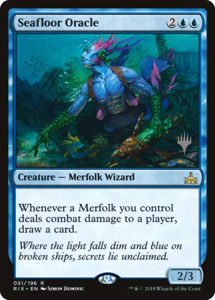 Seafloor Oracle (PPM20-051) - Rivals of Ixalan Promos