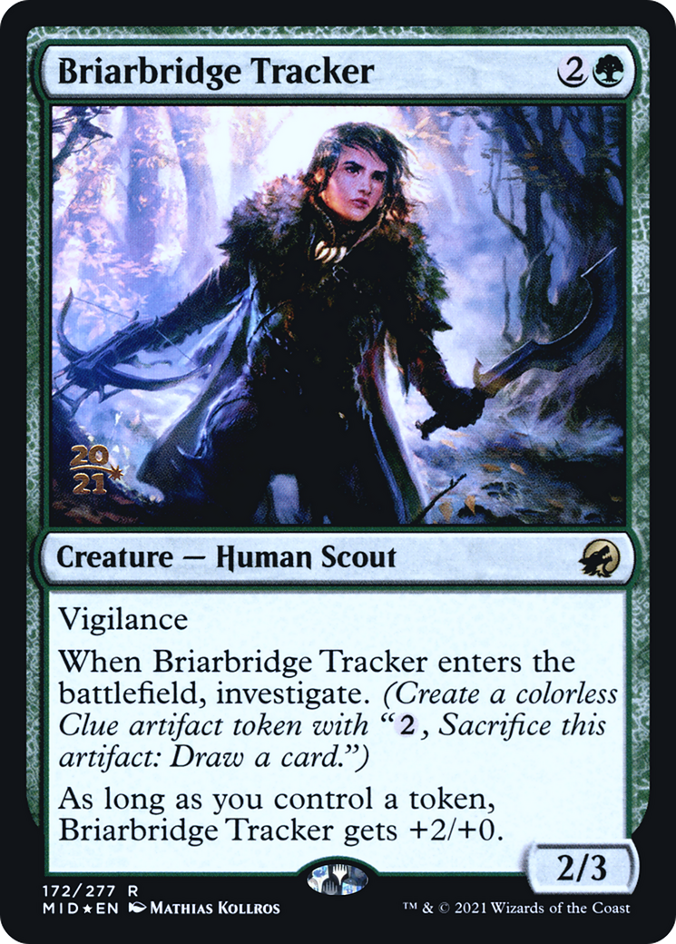 Briarbridge Tracker (PRE-172) - Innistrad: Midnight Hunt Promos Foil
