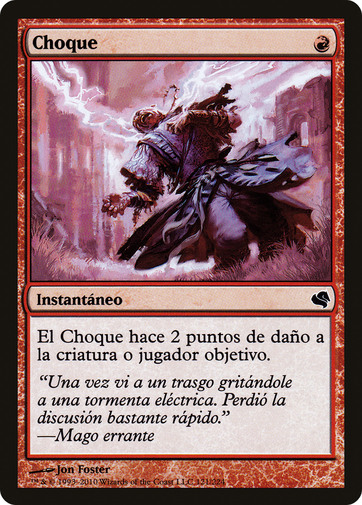 Shock (Spanish) - "Choque" (PS11-121) - Salvat 2011