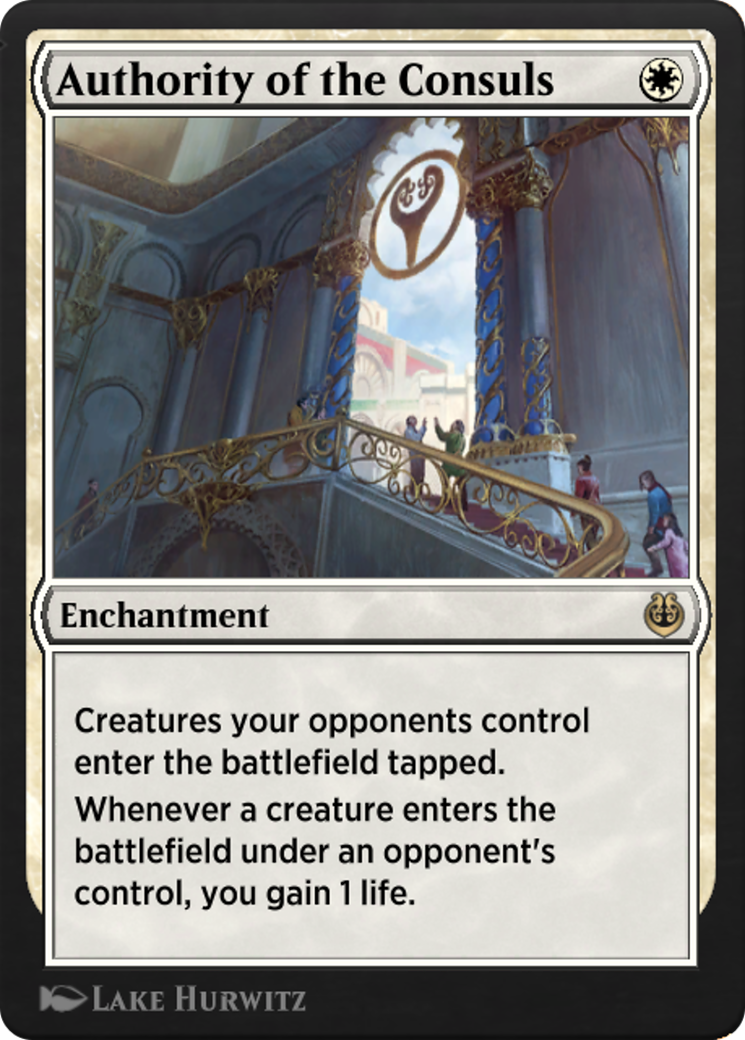 Authority of the Consuls (KLR-009) - Kaladesh Remastered
