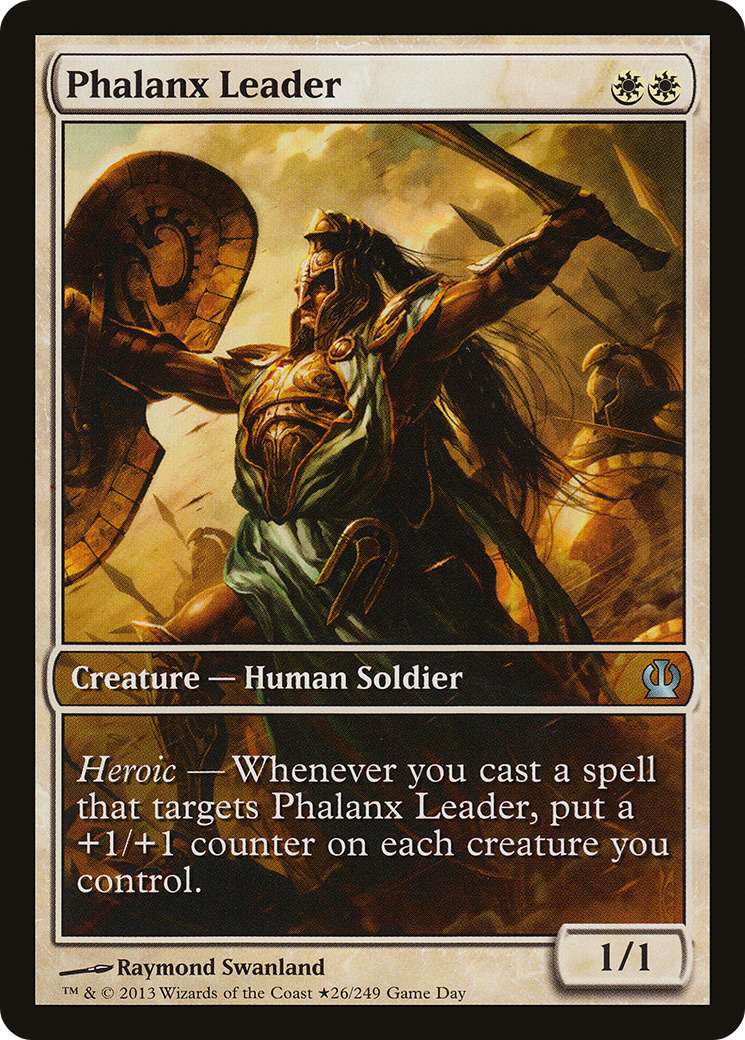 Phalanx Leader (GAME-*26) - Theros Promos