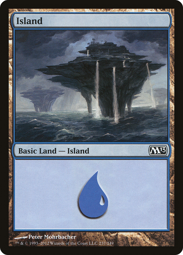 Island (237) (M13-237) - Magic 2013 Foil