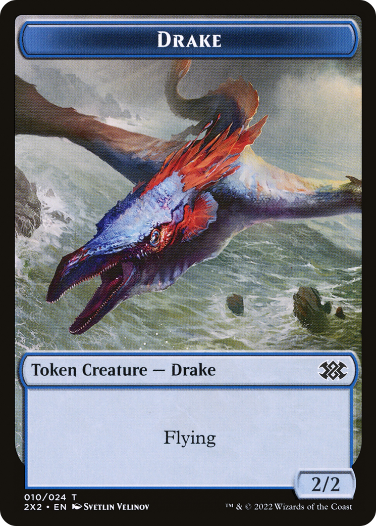 Drake (T2X2-010) - Double Masters 2022 Tokens